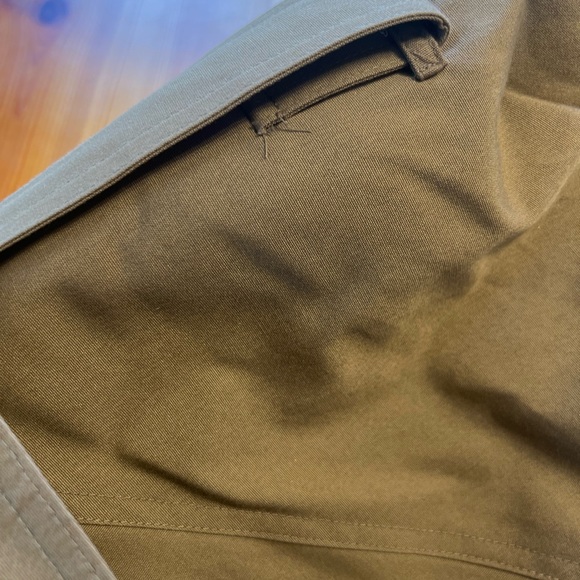 Ladies 1980s Retro Trench Coat Size 9/10 - Picture 11 of 13